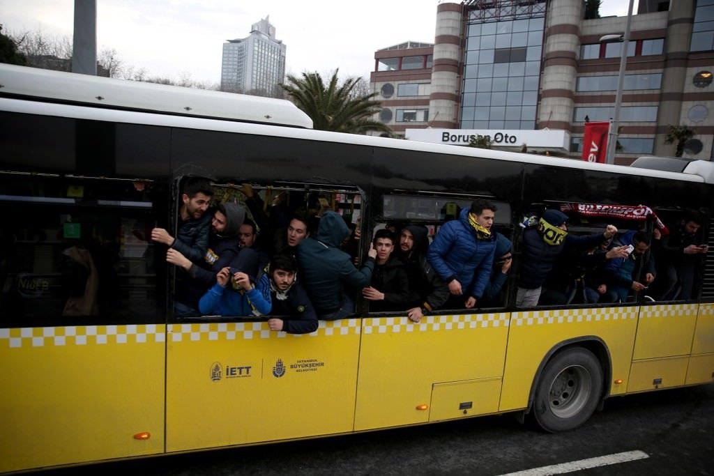 Fenerbahçe taraftarı Vodafone Arena’da