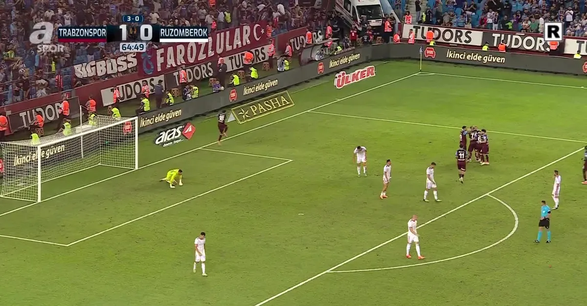 Trabzonspor 1-0 Ruzomberok | GOL
