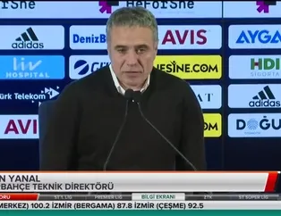 Ersun Yanal: "Türk futboluna geçmiş olsun"