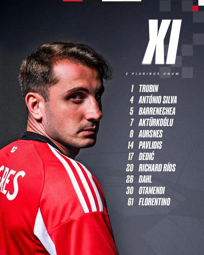 Benfica Fenerbahçe maçı ilk 11'ini Kerem Aktürkoğlu ile duyurdu! - 1