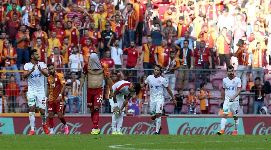 Antalyaspor- Galatasaray maçından kareler