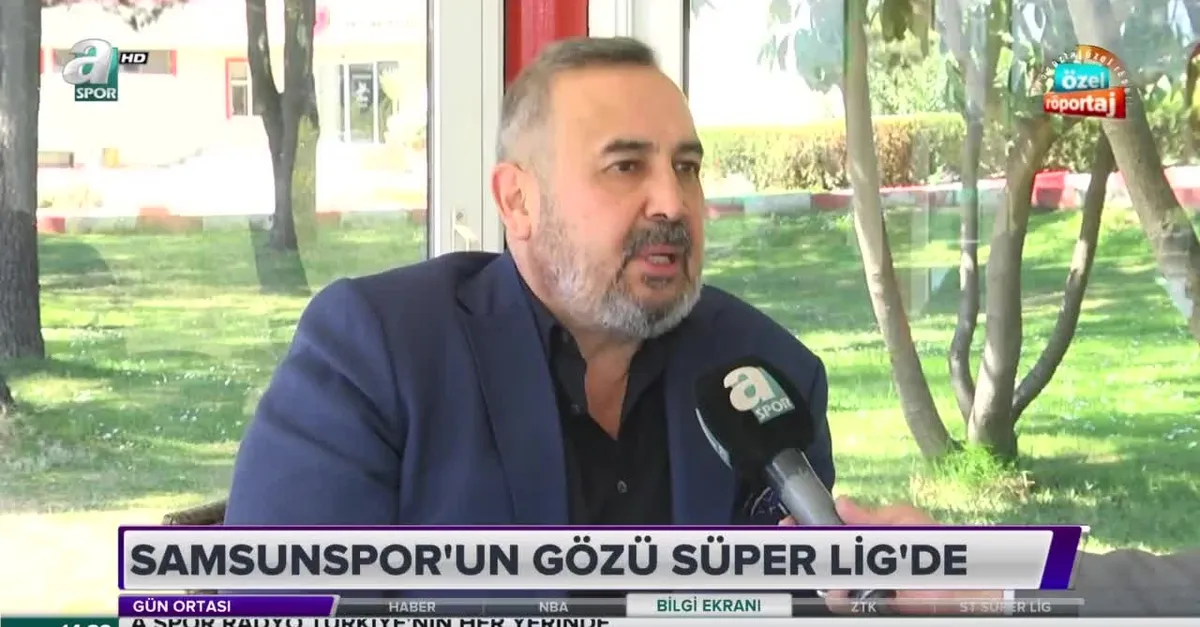 Samsunspor'un gözü Süper Lig'de