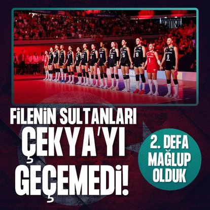 Filenin Sultanları Çekya’ya kaybetti!