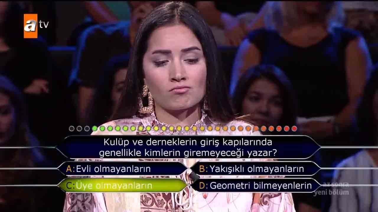 Milyoner’e damga vuran ’Futbol’ sorusu! Kim Milyoner Olmak İster 833.yeni bölüm soru ve cevapları!
