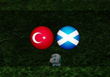 Türkiye - İskoçya maçı saat kaçta?