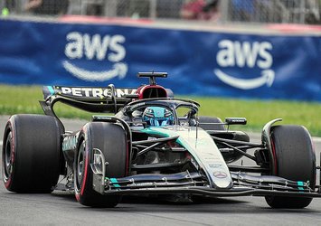 F1 Kanada'da pole pozisyonu Russell'ın!
