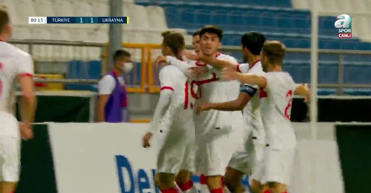 GOL | Türkiye U21 1-1 Ukrayna U21