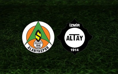 Alanyaspor - Altay maçı CANLI