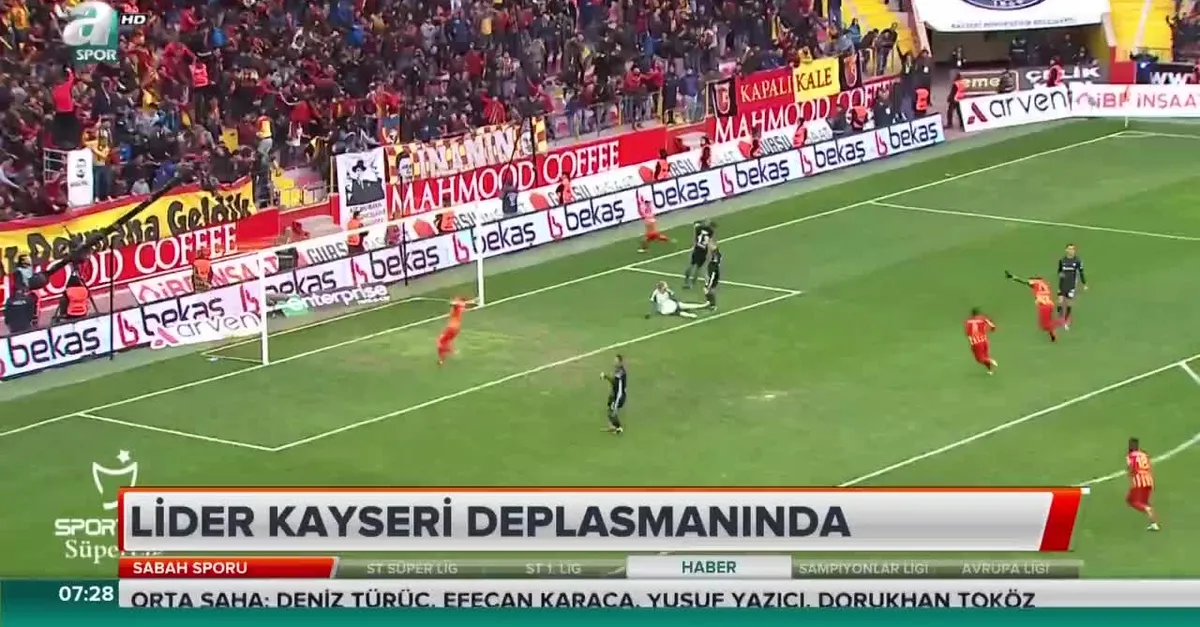 Lider Kayseri deplasmanında