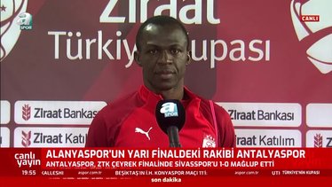 Arouna Kone Sivasspor - Antalyaspor maçı sonrası konuştu! "Artık lige dönmek zorundayız"