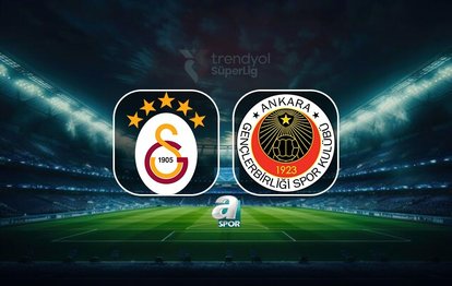 Galatasaray-Gençlerbirliği CANLI | Trendyol Süper Lig 13. hafta