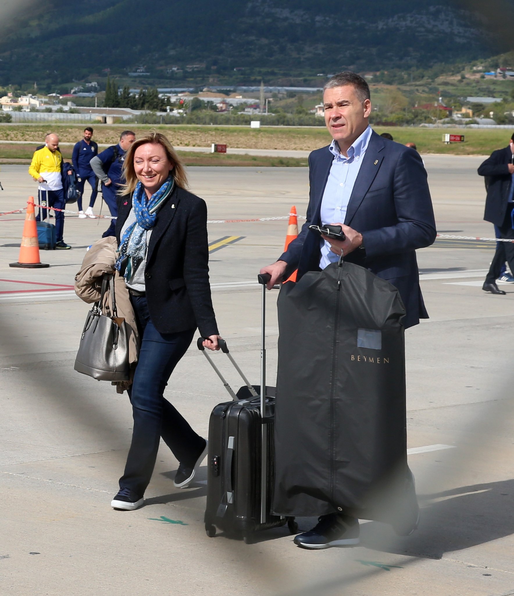 Fenerbahçe kafilesi, Gazipaşa’ya geldi