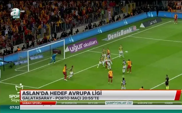 Galatasaray'da hedef Avrupa Ligi
