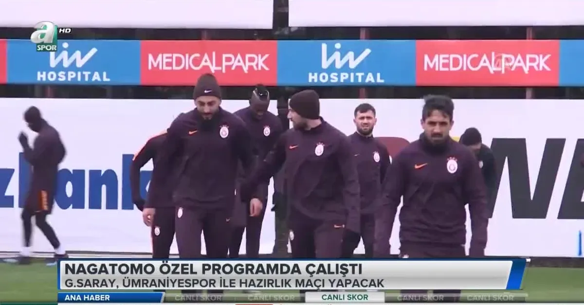 Nagatomo özel programda çalıştı