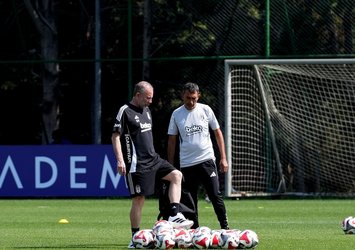Beşiktaş 2 eksikle çalıştı!