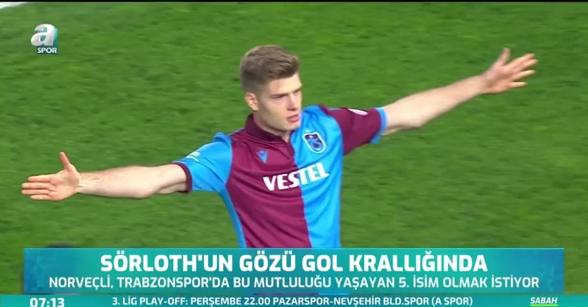 Sörloth'un gözü gol krallığında