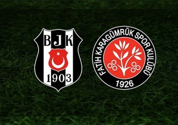 Beşiktaş - Karagümrük | CANLI