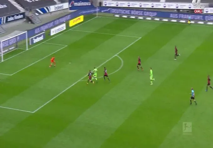 GOL | Eintracht Frankfurt 4-3 Wolfsburg