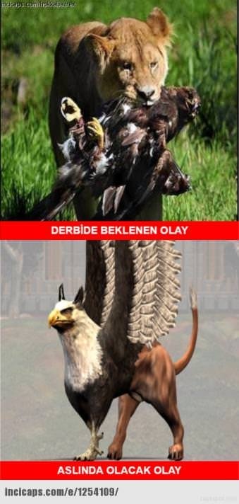 Galatasaray - Beşiktaş maçı öncesindeki capsler