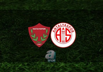 Hatayspor-Antalyaspor | CANLI