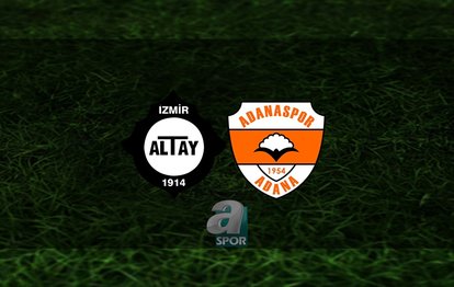 Altay - Adanaspor maçı ne zaman, saat kaçta ve hangi kanalda? | Trendyol 1. Lig