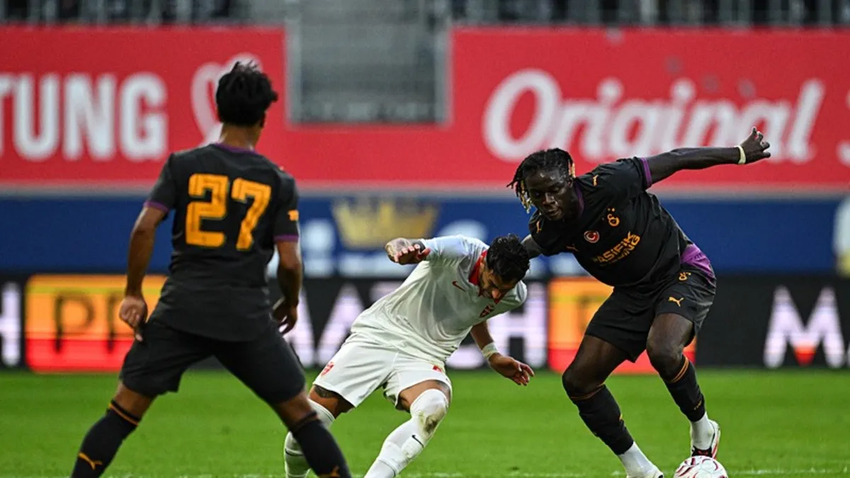 Galatasaray hazırlık maçında Monza'ya mağlup oldu!