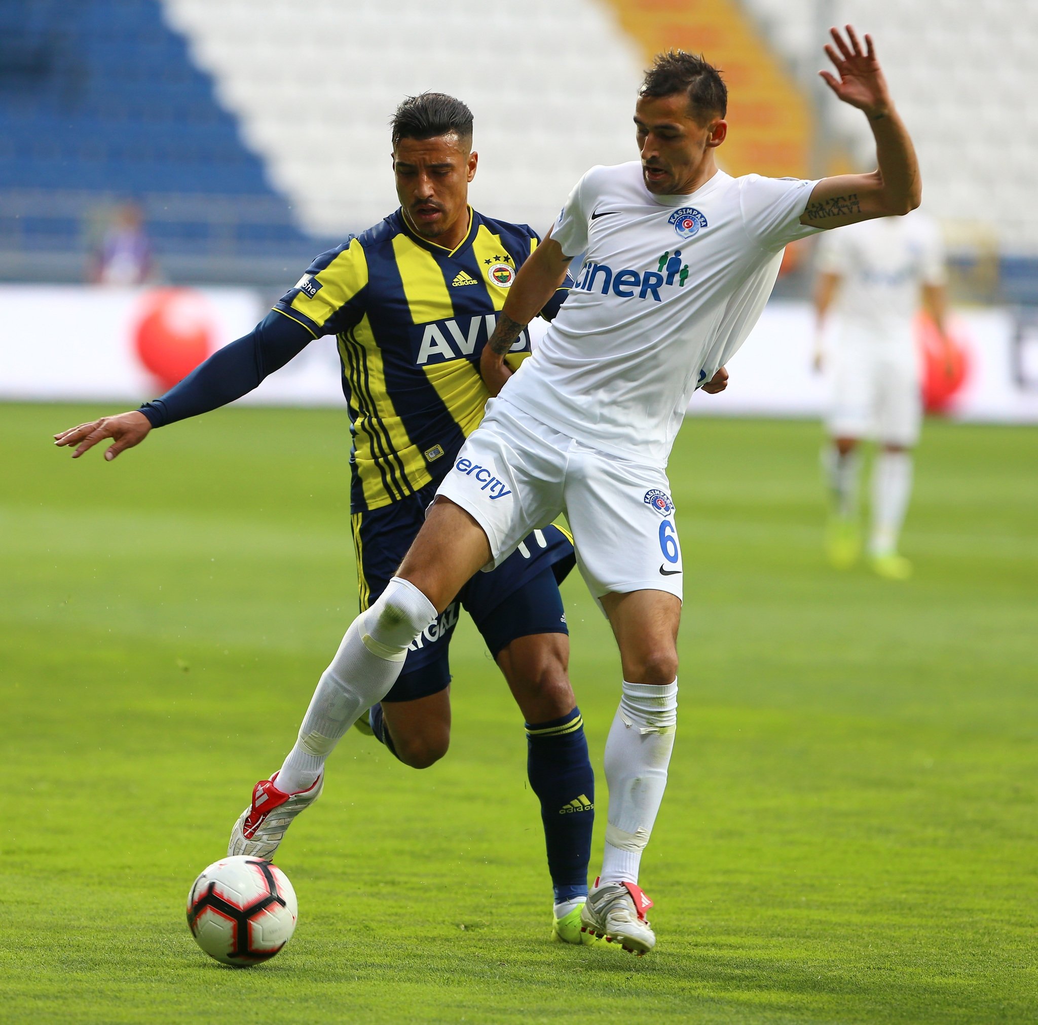 Kasımpaşa - Fenerbahçe maçından kareler