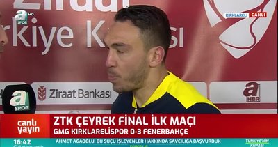 Mevlüt Erdinç'in maç sonu açıklamaları