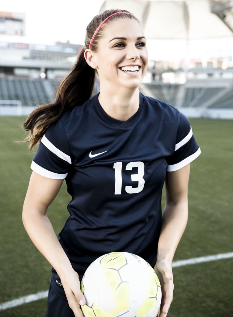 Dünyanın en güzel forveti: Alex Morgan