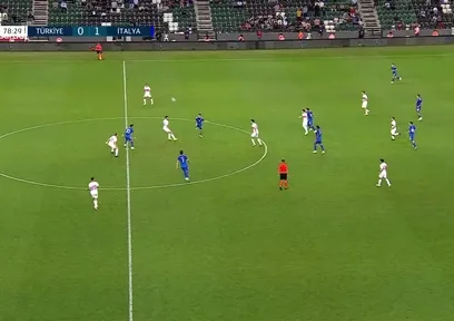 GOL | Türkiye 0-2 İtalya