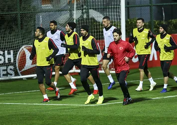 A Milli Takım, İsveç maçına hazırlanıyor