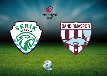 Serik Spor-Bandırmaspor maçı saat kaçta, hangi kanalda?