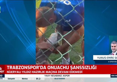 Trabzonspor'da Paul Onuachu şanssızlığı