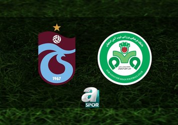 Trabzonspor-Zob Ahan maçı canlı yayın bilgileri