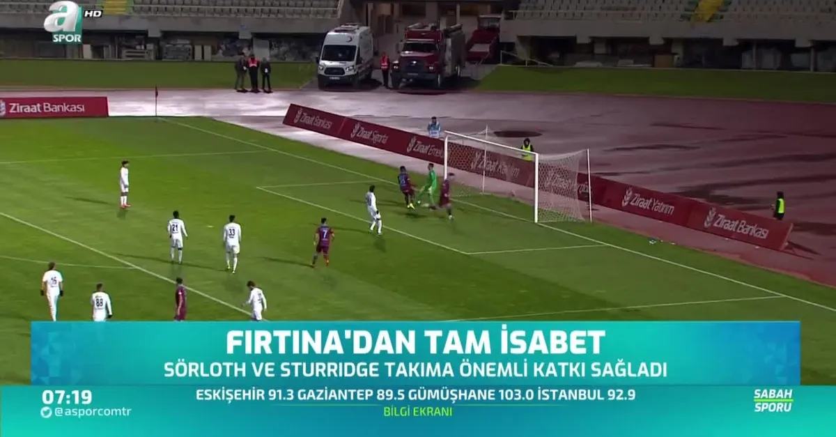 Fırtına'dan tam isabet