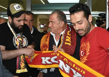 Galatasaray kafilesi Konya'da