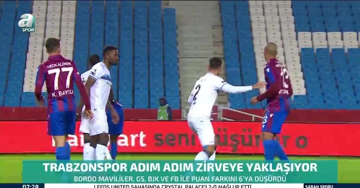 Trabzonspor adım adım zirveye yaklaşıyor
