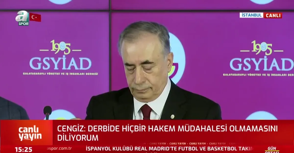 Mustafa Cengiz'den Arda Turan açıklaması