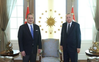 Başkan Recep Tayyip Erdoğan Galatasaray Başkanı Burak Elmas’ı kabul etti!