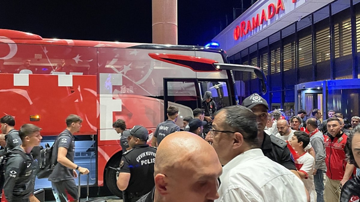 A Milli Takım Konya'ya geldi!