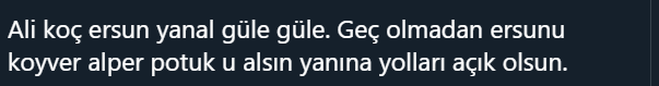 Fenerbahçe taraftarından Ali Koç ve Ersun Yanal'a büyük tepki!
