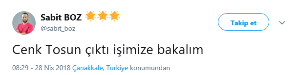 Cenk Tosun’dan büyük başarı!