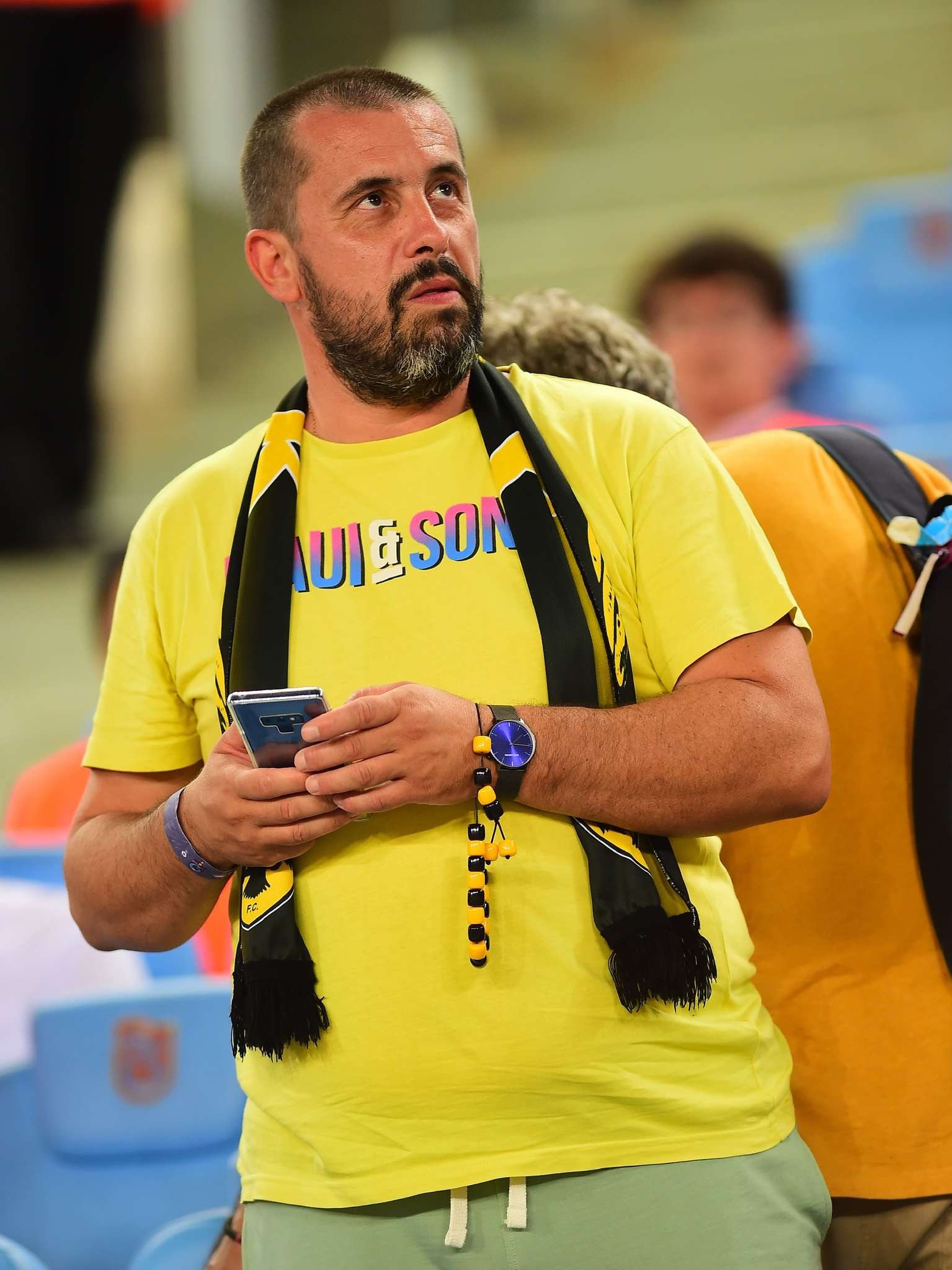 Trabzonspor-AEK maçından kareler