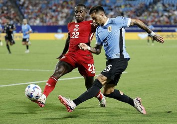 Kanada'yı deviren Uruguay Kupa Amerika'da 3. oldu!