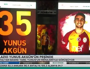 Lazio Yunus Akgün'ün peşinde
