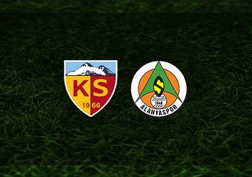 Kayserispor - Alanyaspor maçı saat kaçta ve hangi kanalda?