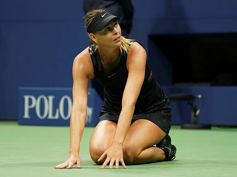 Sharapova’nın gözyaşları