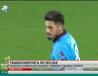 Trabzonspor'a iki müjde