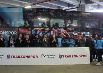 Trabzonspor'a yeni otobüs