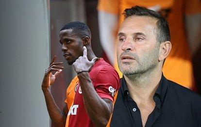 Galatasaray Teknik Direktörü Okan Buruk Olimpija Ljubljana maçı öncesi Wilfried Zaha hakkında konuştu!